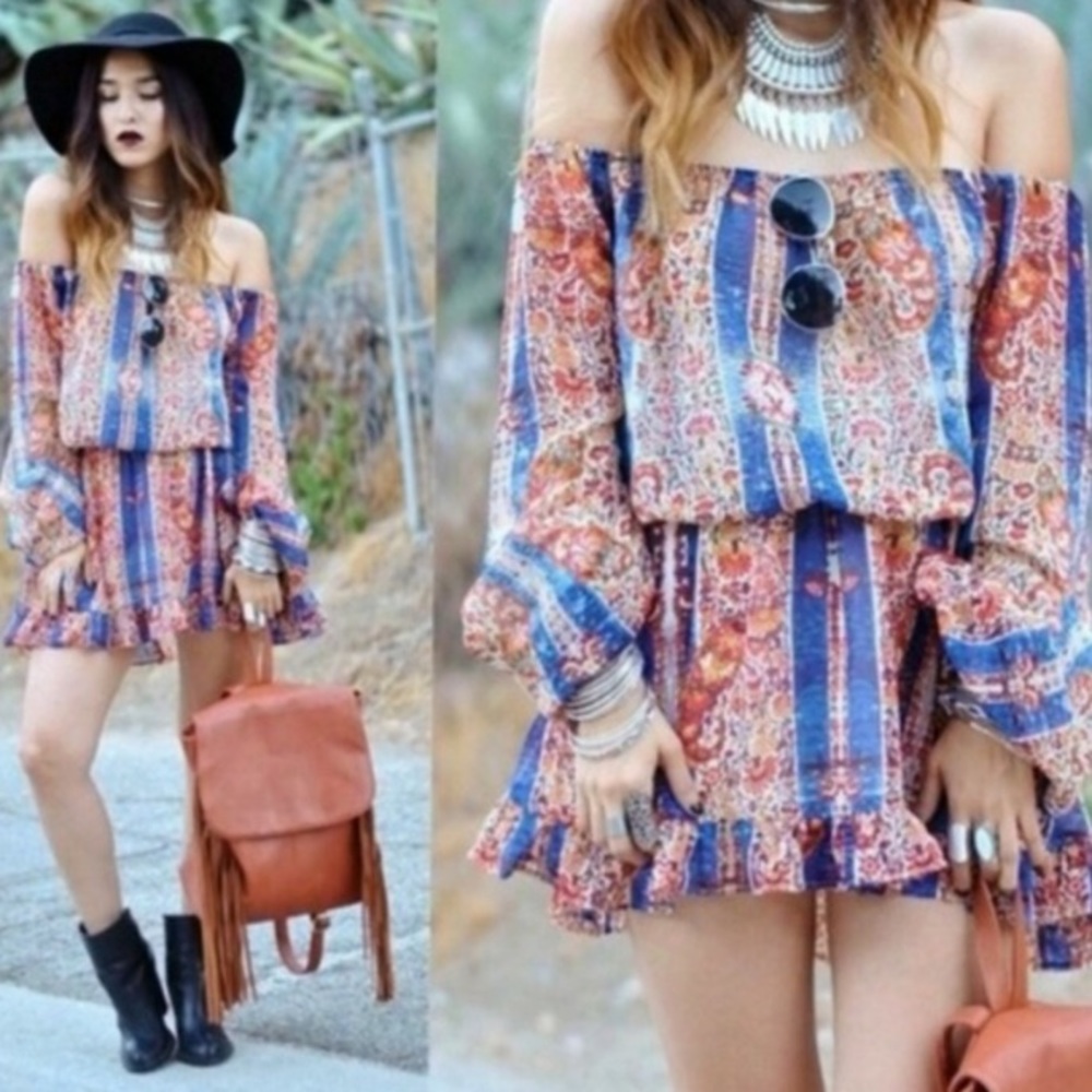 Show Me Your Mumu Off the Shoulder Dress